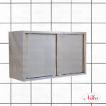 Ormarić viseći s kliznim vratima, inox - Slika 2