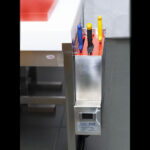 Knife and sharpener sterilizer with overflow pipe, stainelssteel - Image 2
