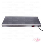 Toughened Glass Hot Plates, s/s
